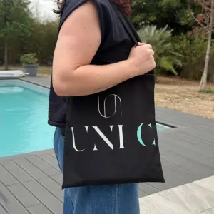ToteBag noirCrème Uni C